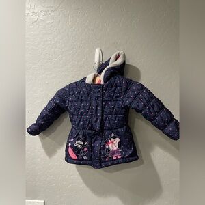 Vintage‎ Y2K Peppa Pig Fleece Puffer Toddler Jacket 2T